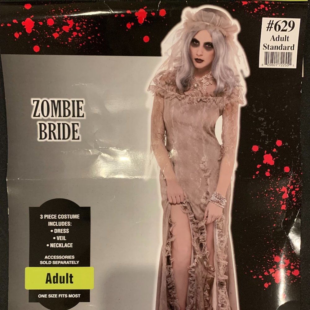 Zombie Bride & Groom Costumes